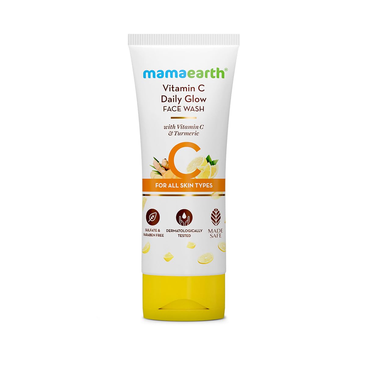 Mamaearth Vitamin C Face Wash | With Vitamin C and Turmeric | For Skin Illumination | 100 ml